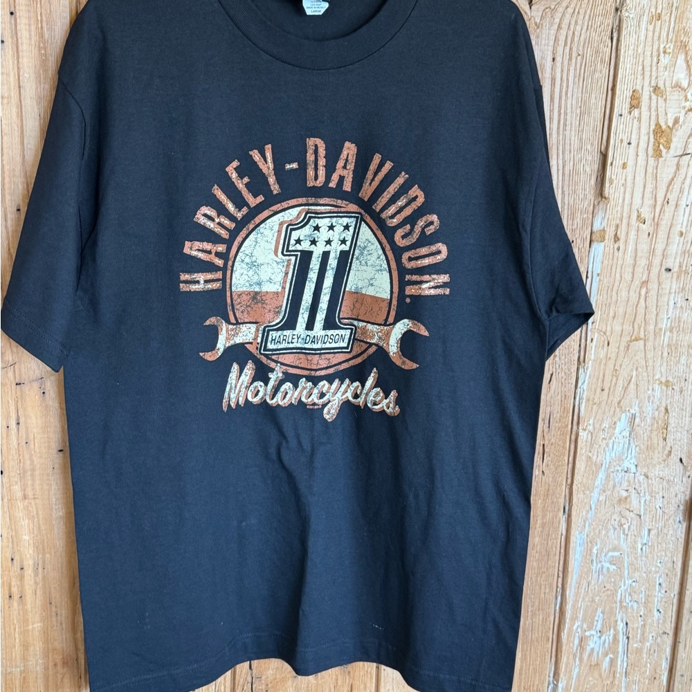 Harley-Davidson Huntington Beach Graphic T-Shirt, Men’s Large, Black - Picture 10 of 11